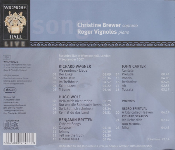 Christine Brewer, Roger Vignoles-2