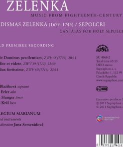 Jan Dismas Zelenka – Collegium Marianum, Jana Semerádová-1