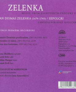 Jan Dismas Zelenka – Collegium Marianum, Jana Semerádová-2