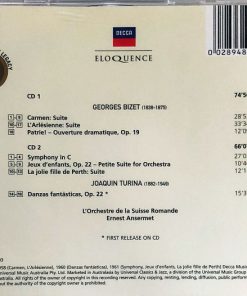 Georges Bizet / Joaquín Turina, Ernest Ansermet, L'Orchestre De La Suisse Romande-1