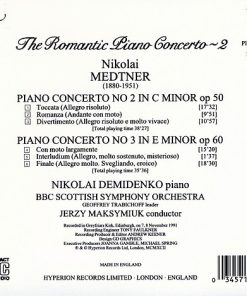 Medtner* | Nikolai Demidenko, BBC Scottish Symphony Orchestra, Jerzy Maksymiuk-2