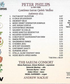 Peter Philips, The Sarum Consort, Andrew Mackay-1