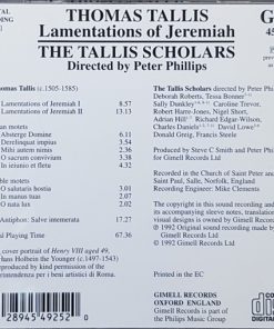 Thomas Tallis - The Tallis Scholars, Peter Phillips (2)-1