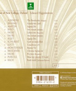 The Choir Of New College, Oxford* Directed By Edward Higginbottom-1