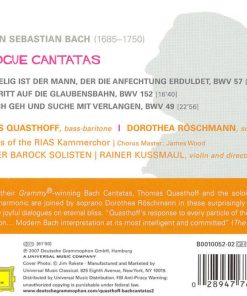 Bach* - Thomas Quasthoff, Dorothea Röschmann, Berliner Barock Solisten, Rainer Kussmaul-1