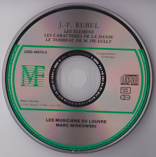 J. F. Rebel* / Les Musiciens Du Louvre • Marc Minkowski-2
