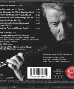 James Galway, Sir Malcolm Arnold*, Phillip Moll, Gareth Hulse, Antony Pay, Philip Eastop, Rachel Gough, Academy Of St. Martin In The Fields*, Sir Neville Marriner-1