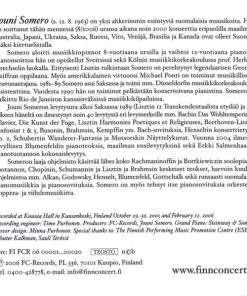 Sergei Bortkiewicz, Jouni Somero-2