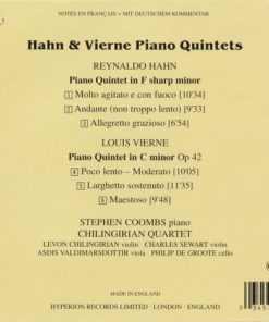 Hahn* & Vierne*, Stephen Coombs, Chilingirian Quartet*-1