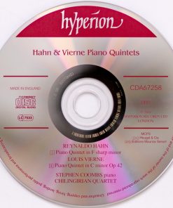 Hahn* & Vierne*, Stephen Coombs, Chilingirian Quartet*-2
