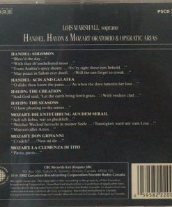 Lois Marshall, Händel*, Haydn* & Mozart*-1
