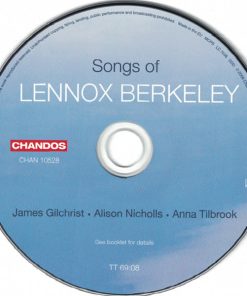 Lennox Berkeley - James Gilchrist · Anna Tilbrook · Alison Nicholls-3