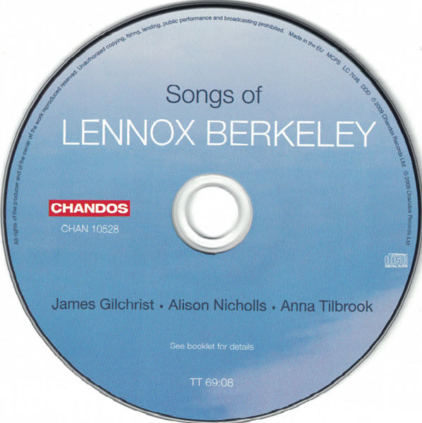 Lennox Berkeley - James Gilchrist · Anna Tilbrook · Alison Nicholls-3