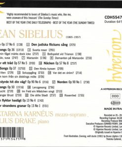 Sibelius* - Katarina Karnéus, Julius Drake-1