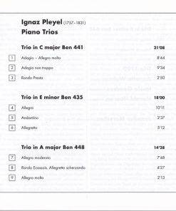 Ignaz Pleyel - Trio 1790-4