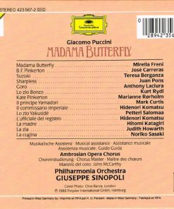 Giacomo Puccini, Giuseppe Sinopoli, Mirella Freni, José Carreras, Teresa Berganza, Juan Pons, Ambrosian Opera Chorus* & Philharmonia Orchestra-1