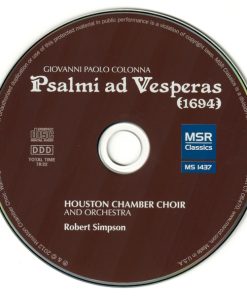Giovanni Paolo Colonna, Houston Chamber Choir And Orchestra*, Robert Simpson (9)-2