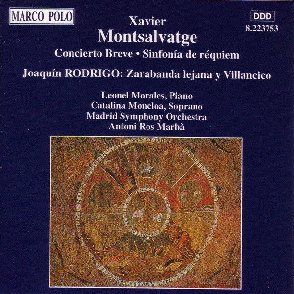 Xavier Montsalvatge / Joaquín Rodrigo - Leonel Morales, Catalina Moncloa, Antoni Ros Marbà*, Madrid Symphony Orchestra*-0