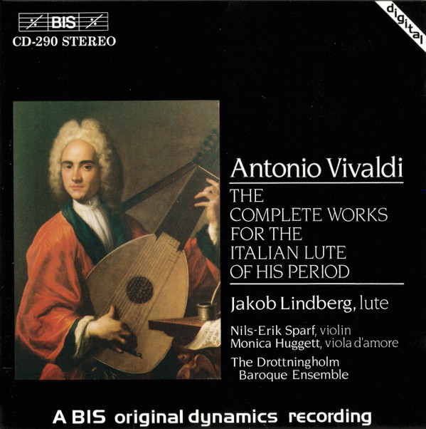 Antonio Vivaldi, Jakob Lindberg, Nils-Erik Sparf, Monica Huggett, Drottningholms Barockensemble-0