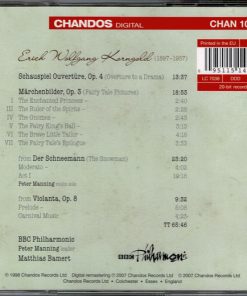 Erich Wolfgang Korngold, BBC Philharmonic, Matthias Bamert-1