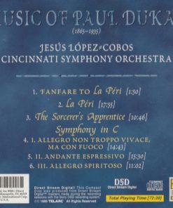 Dukas* - Jesús López-Cobos, Cincinnati Symphony Orchestra-1