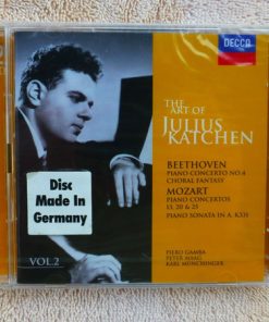 Julius Katchen, Beethoven*, Mozart*-0
