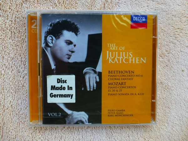 Julius Katchen, Beethoven*, Mozart*-0