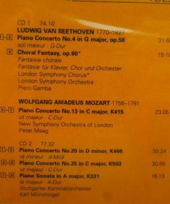 Julius Katchen, Beethoven*, Mozart*-2