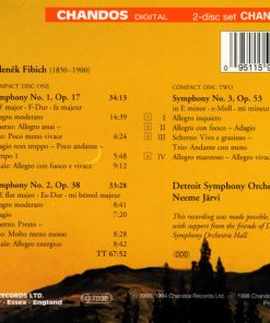 Fibich* - Detroit Symphony Orchestra, Neeme Järvi-2