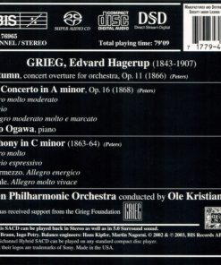 Edvard Grieg, Noriko Ogawa, Bergen Philharmonic Orchestra*, Ole Kristian Ruud-1