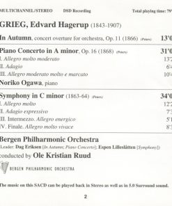 Edvard Grieg, Noriko Ogawa, Bergen Philharmonic Orchestra*, Ole Kristian Ruud-2