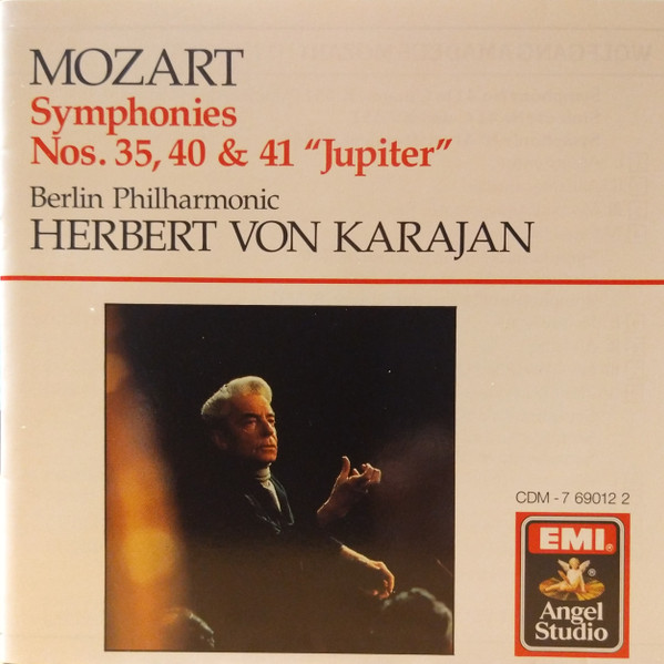 Wolfgang Amadeus Mozart, Berliner Philharmoniker, Herbert von Karajan-0