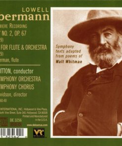 Lowell Liebermann - Eugenia Zukerman, Andrew Litton, Dallas Symphony Orchestra & Chorus*-1