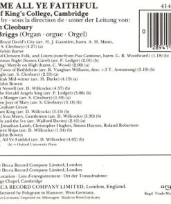 King's College Choir*, Stephen Cleobury-1