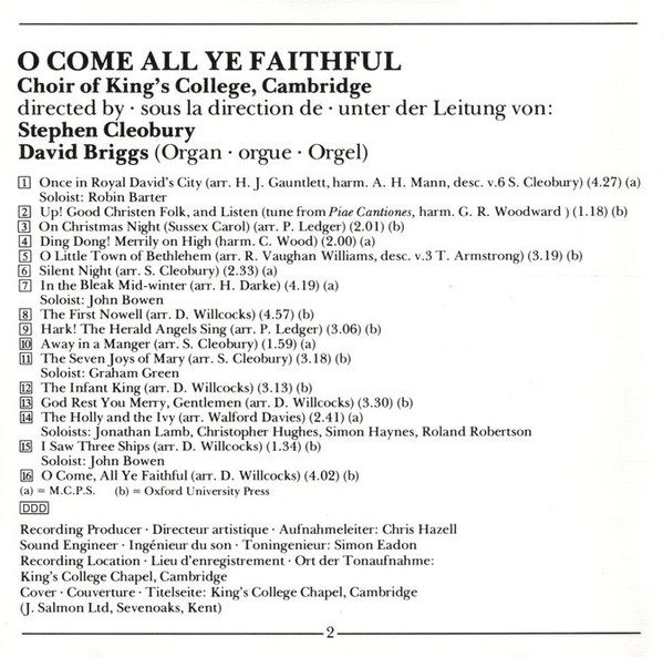 King's College Choir*, Stephen Cleobury-4