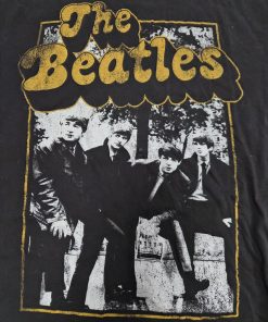 BEATLES, the - GREEN LOGO T-SHIRT L