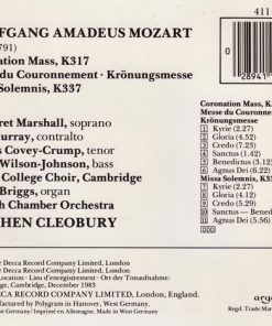 Wolfgang Amadeus Mozart, English Chamber Orchestra, The King's College Choir Of Cambridge, Stephen Cleobury-1