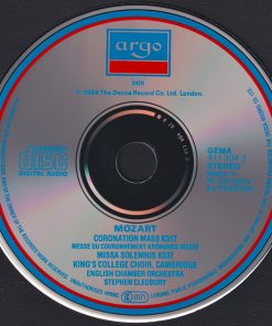 Wolfgang Amadeus Mozart, English Chamber Orchestra, The King's College Choir Of Cambridge, Stephen Cleobury-2