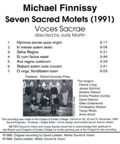 Michael Finnissy, Voces Sacrae, Judy Martin (5)-1