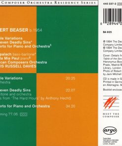 Robert Beaser, Jan Opalach, Pamela Mia Paul, American Composers Orchestra, Dennis Russell Davies-1