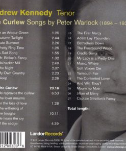 Peter Warlock, Andrew Kennedy-1