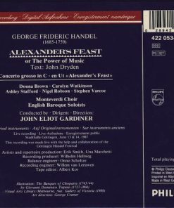 Händel* - Carolyn Watkinson, Nigel Robson, Donna Brown, Ashley Stafford, Stephen Varcoe, Monteverdi Choir*, English Baroque Soloists*, John Eliot Gardiner-1