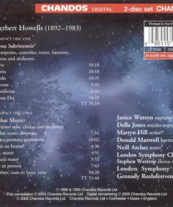 Herbert Howells - Janice Watson, Della Jones, Martyn Hill, Donald Maxwell, Neill Archer, London Symphony Chorus, London Symphony Orchestra, Gennadi Rozhdestvensky-1