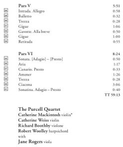 The Purcell Quartet, Heinrich Biber*-4
