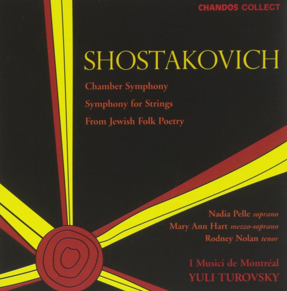 Dmitri Shostakovich - Nadia Pelle, Mary Ann Hart (2), Rodney Nolan, I Musici De Montréal, Yuli Turovsky-0