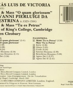 Palestrina* / Victoria*, Choir Of King's College, Cambridge*, Stephen Cleobury-1
