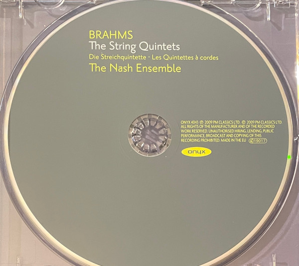 Brahms* - The Nash Ensemble-1
