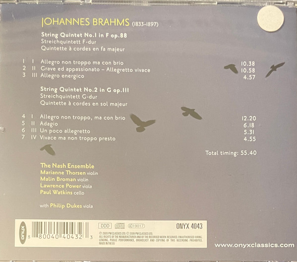 Brahms* - The Nash Ensemble-2