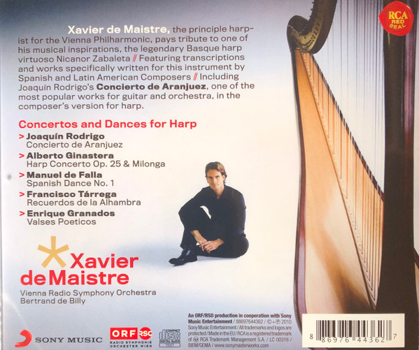 Xavier de Maistre, Vienna Radio Symphony Orchestra*, Bertrand De Billy-1