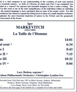 Igor Markevitch, Lucy Shelton, The Arnhem Philharmonic Orchestra • Christopher Lyndon-Gee-1